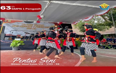 Pentas Seni dalam rangka memperingati HUT ke-63 SMP Negeri 1 Pengasih.